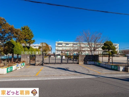 ���ӊ� �O���s����쏬�w�Z �B�e��(2021-02-18) 1450m